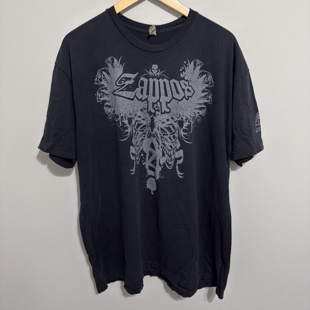Vintage Tapout Style Zappos Shirt Mens 3XL Y2K Tribal AOP Skater MMA Grunge